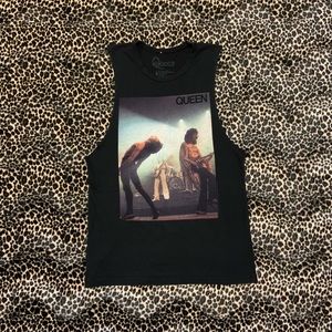 👑QUEEN band muscle tee👑